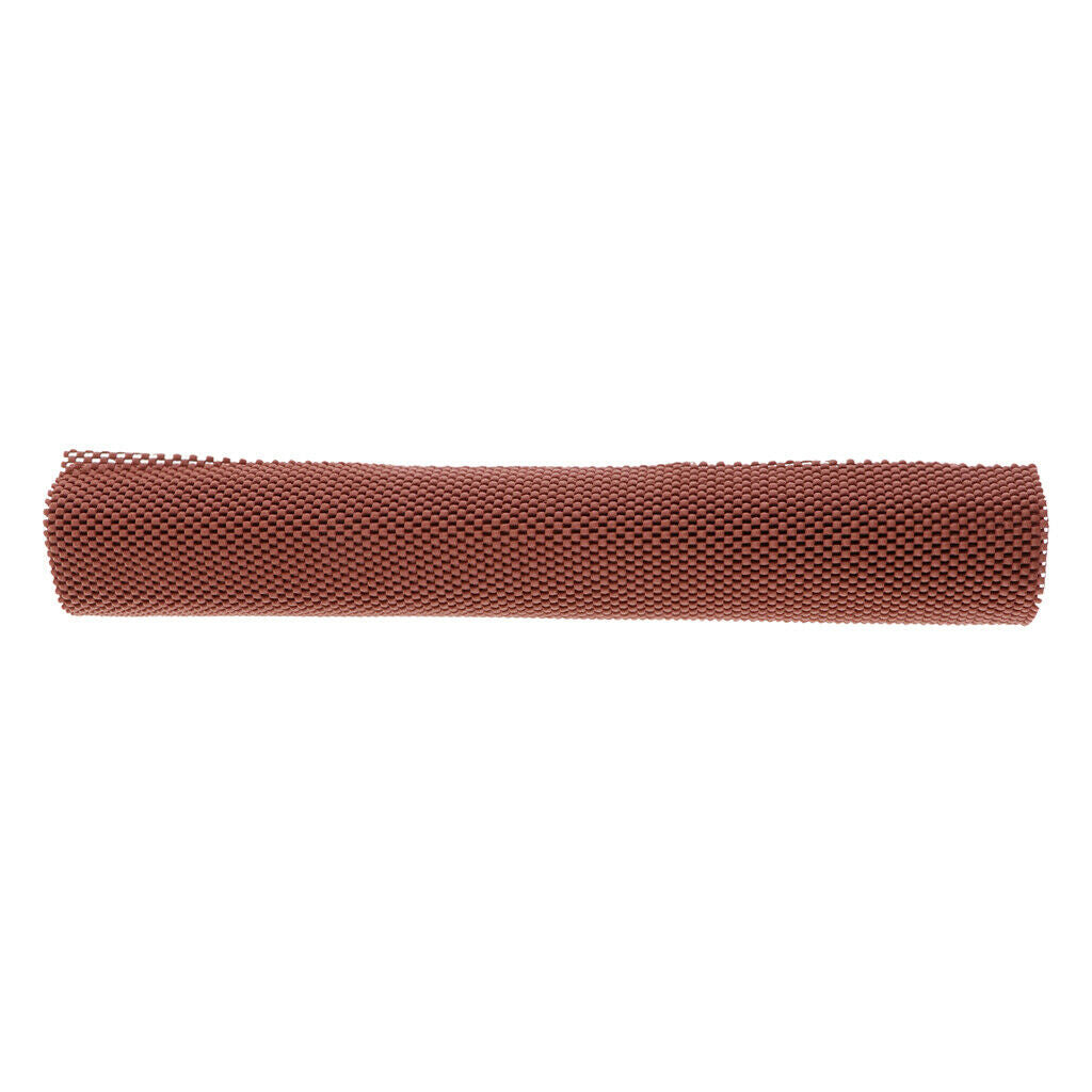 Thicken Grip Pad Cupboard Cabinet Drawer Liner Mat Placemat 50x200cm Brown