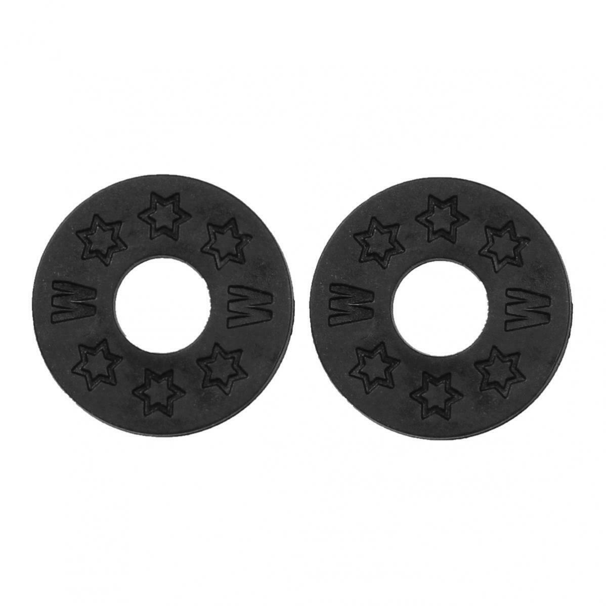 2pcs Non Slip Guitar Strap Buckles Ukulele Anti Falling Rubber Cushion Strap