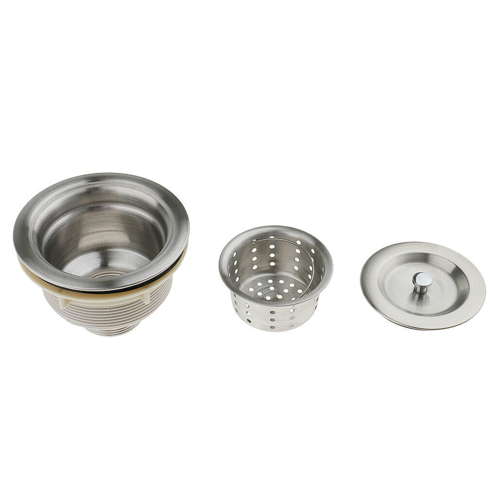 Backwash Strainer with Flexible Plastic Pipe Assembly for Salon Kitchen