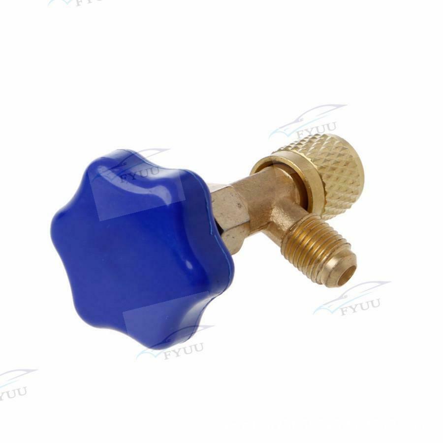2× For R134a A/C Can Tap 1/2" Tapper Dispensing Valve Adapter Refrigerant Opener