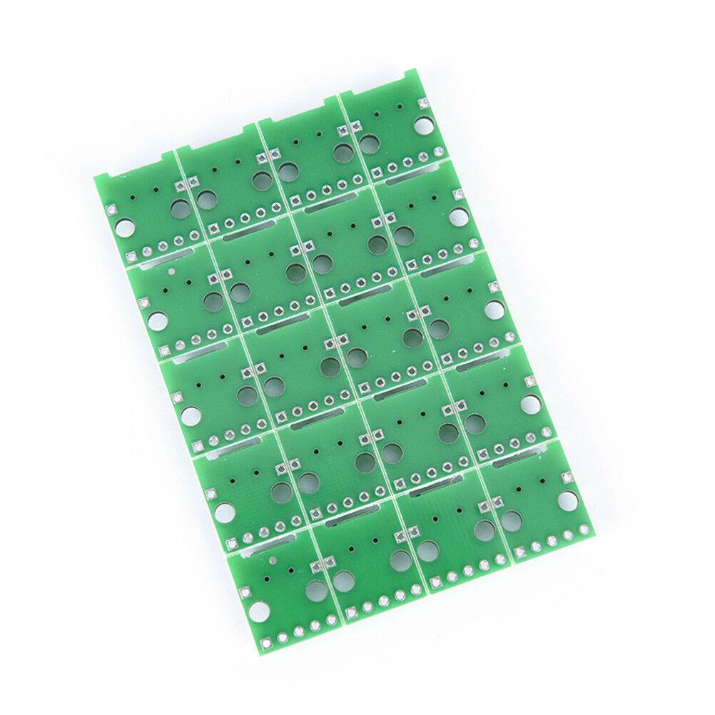 20x micro usb to DIP 2.54mm adapter connector module board panel female 5-pin Tt