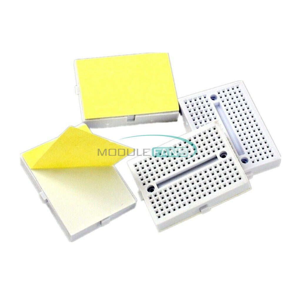 10PCS 170 Tie-points Solderless Prototype Breadboardfor Arduino Dovetail Slot