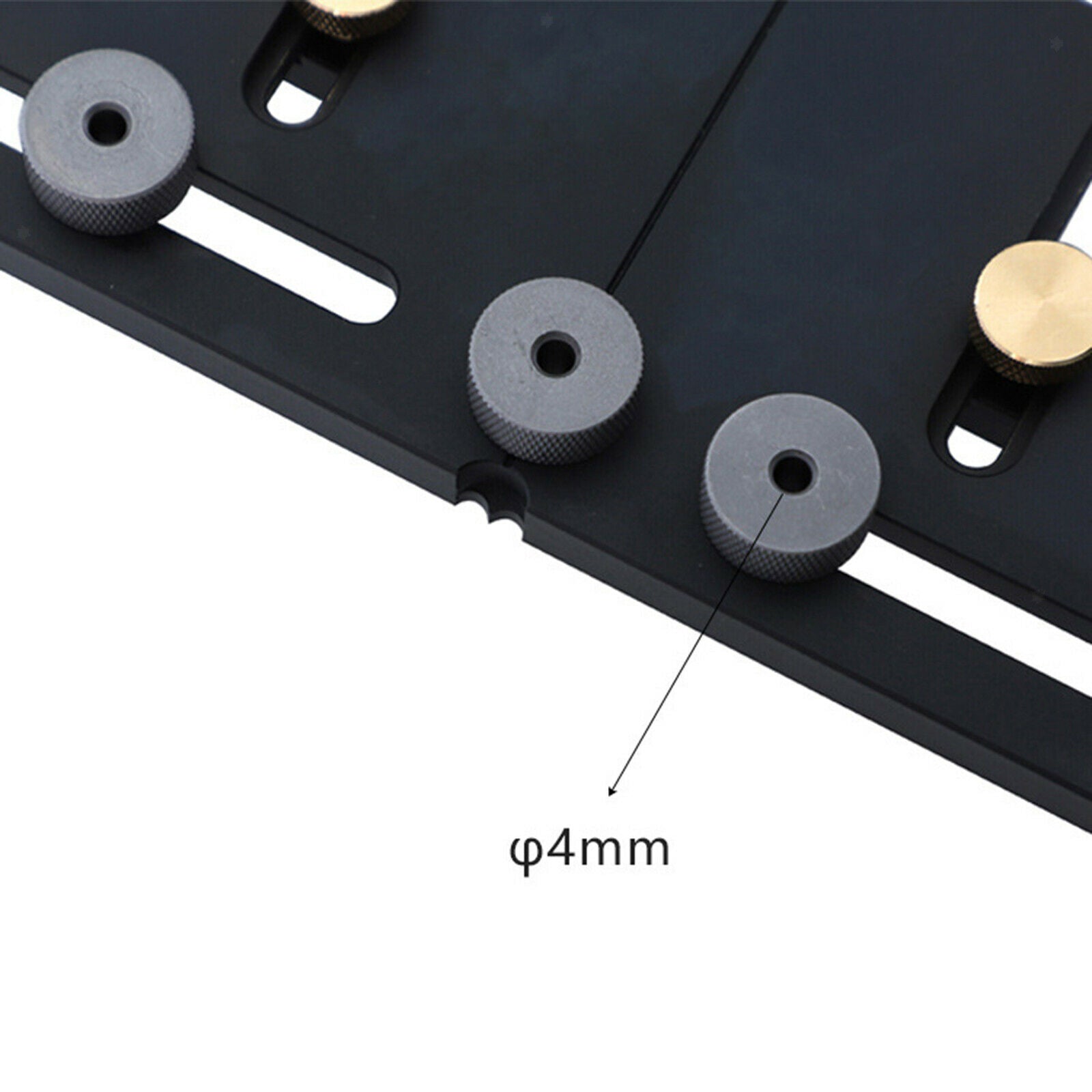 Punch Locator Drilling Template Drill Guide for Handle on Door Drawer Pull