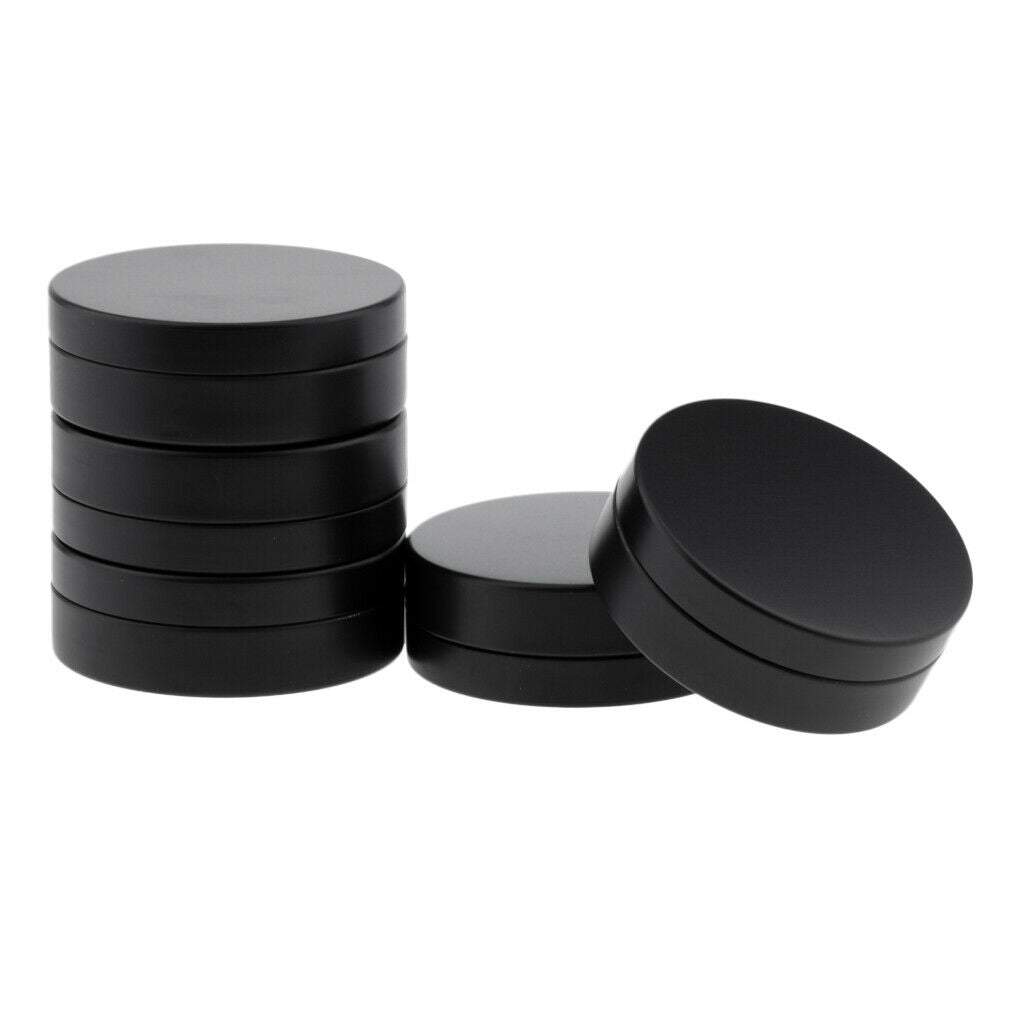 6pcs Large 100ml Aluminum Tin Cans Round Metal Lip Balm Tins Containers Lids