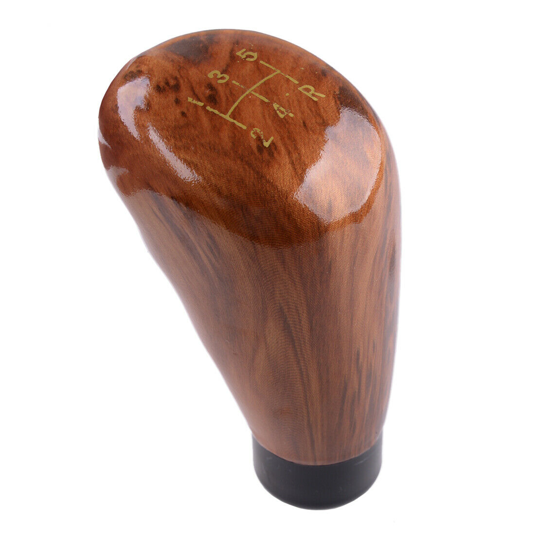 Universal 5 Speed Manual Transmission Wood Grain Shift Knob