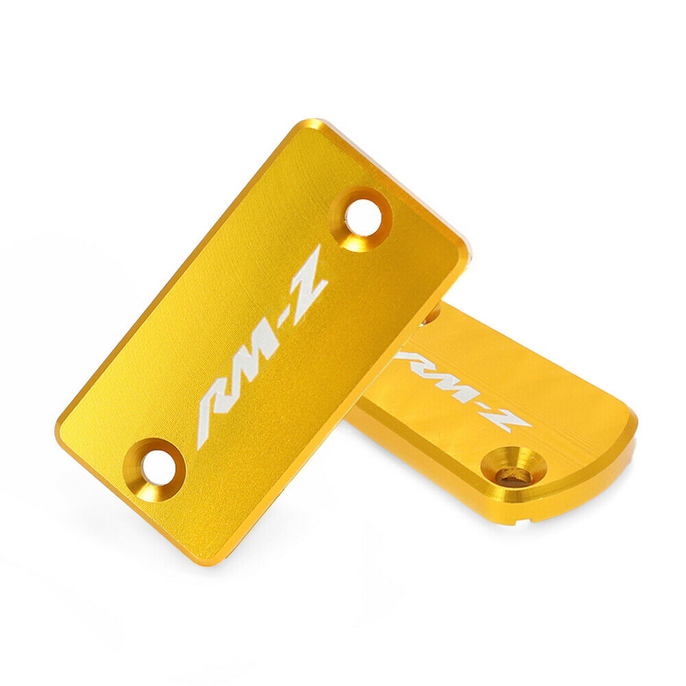 Front Rear Brake Reservoir Cover For SUZUKI RMZ250 RMZ450 RMZ 250/450 2005-2020