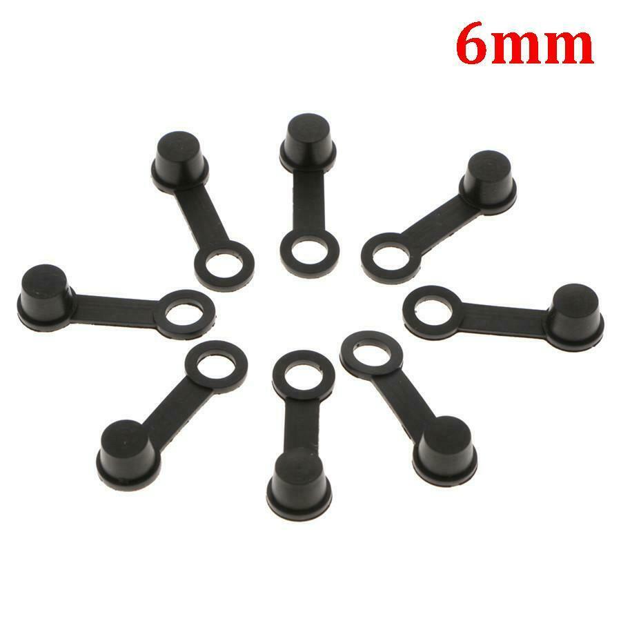 50 Motorcycle Brake Bleeder Screw Caps Grease Zerk Fitting Cap Rubber Dust Cover