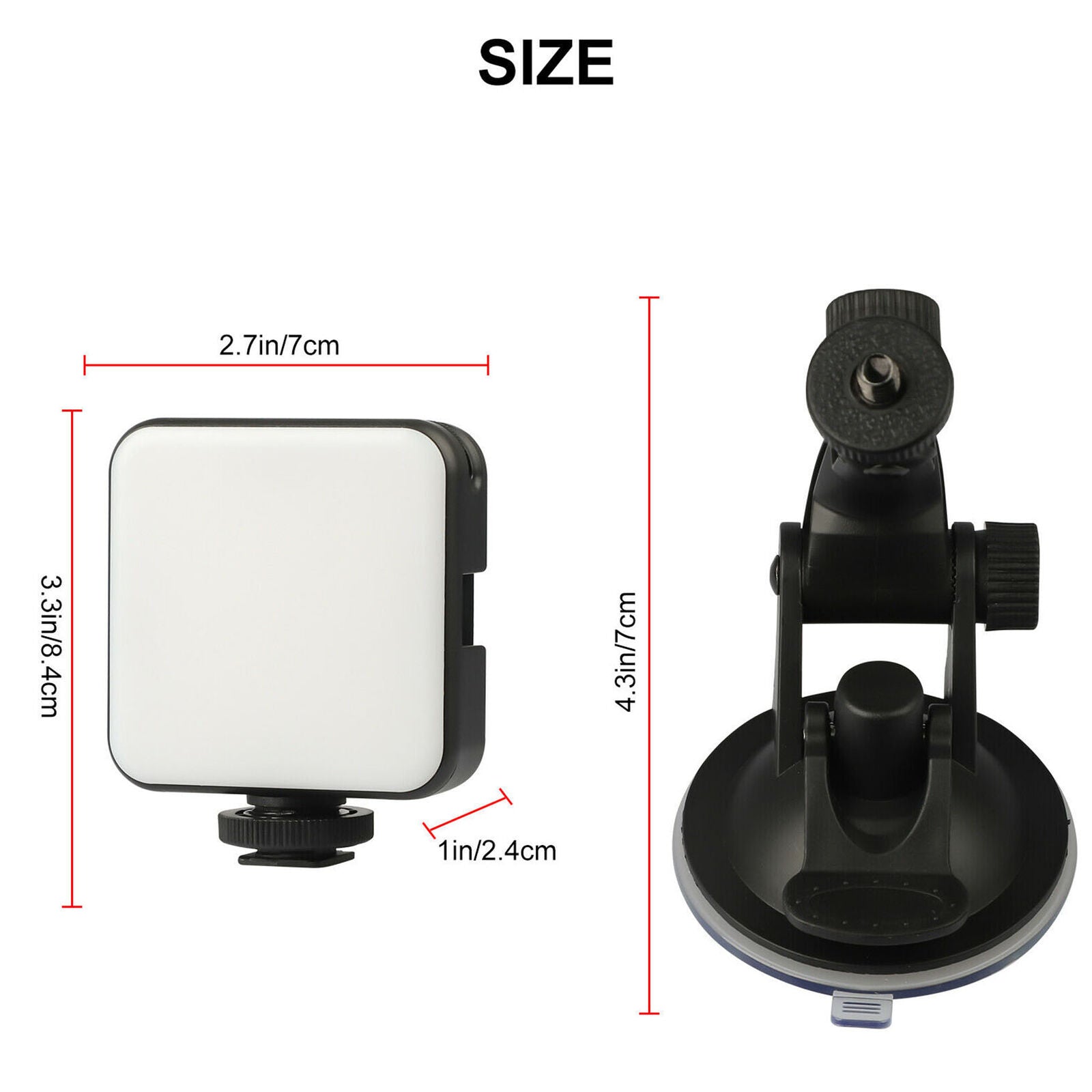 360° Video Conference Lighting Kit USB LED Light Adjustable for YouTube Camera