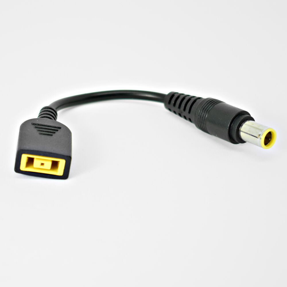 10pcs 14cm 7.9x5.5mm Male To Square DC Female Adapter Cable For Lenovo ThinkPad
