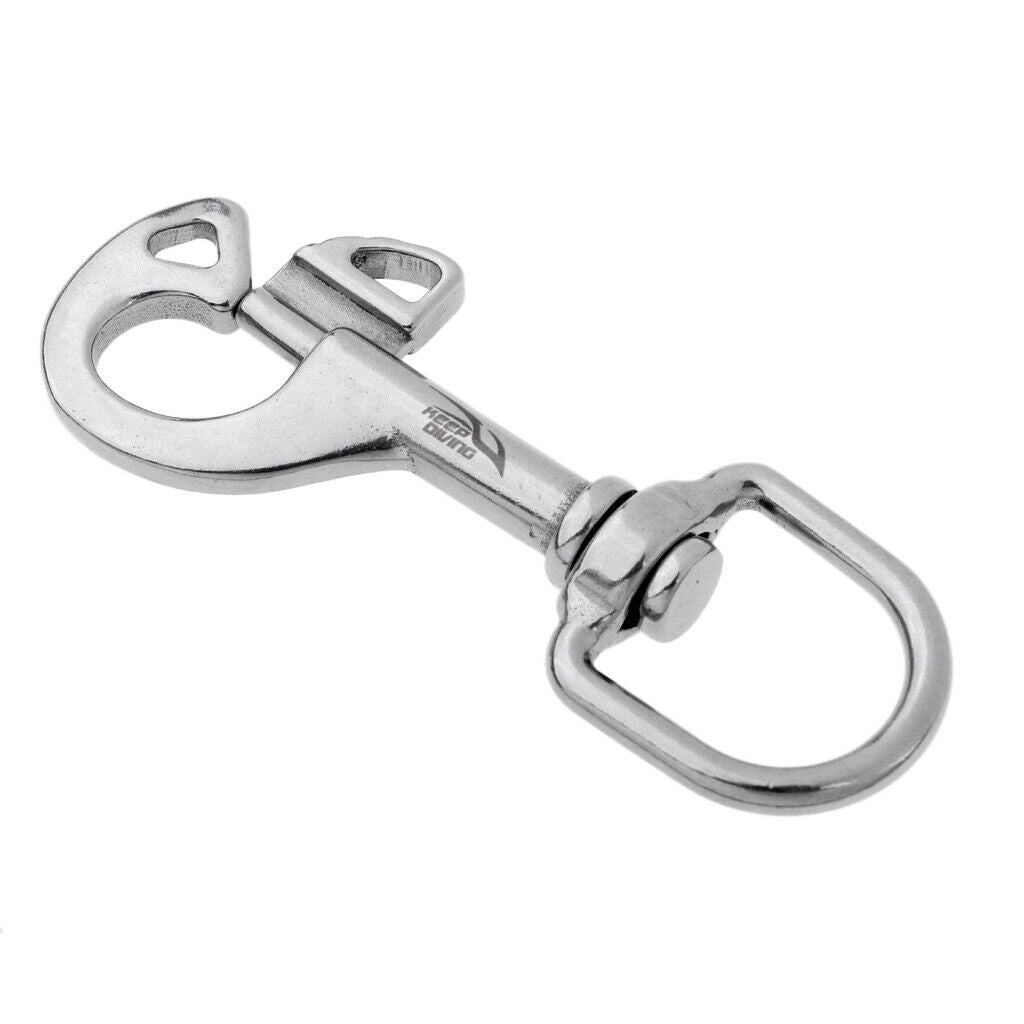 3Pcs Dog Latch Metal  Bolt Snap Hook Lock Fastener Clip Connector