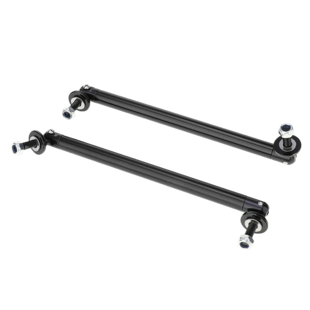 4 Pieces Front / Rear Adjustable Wind Splitter Bumpers
