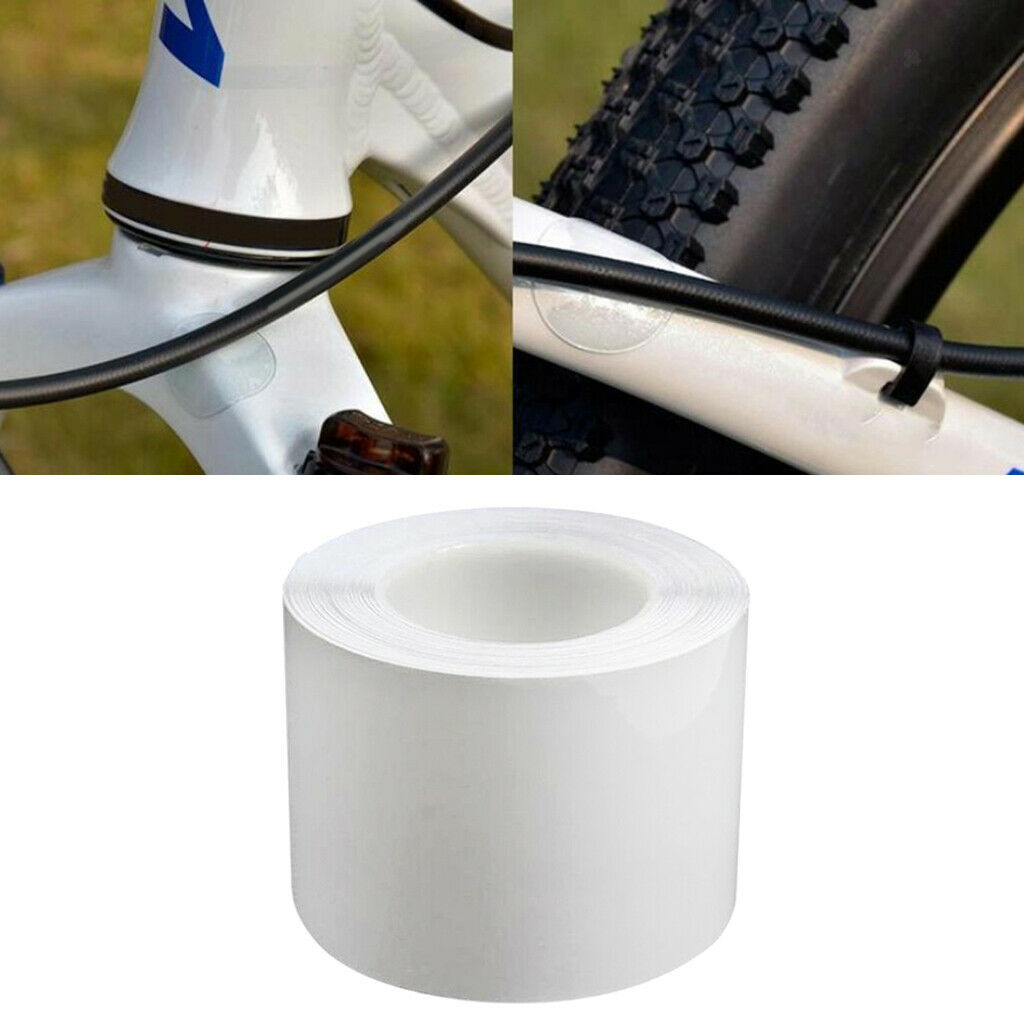 3Pcs Bike Frame Protection Tape Transparent Cycling Chain Stay Protector