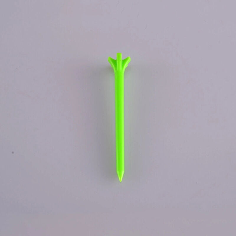 10x Random Color Professional Tee Length 68mm Plastic Pro Golf Tee.l8