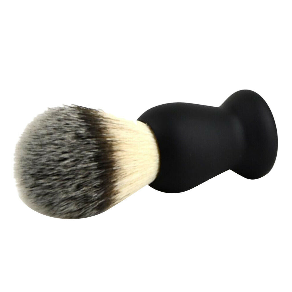 Men Shaving Soft Brush with ABS Handle Powder Make Up Brush Traveling Kit