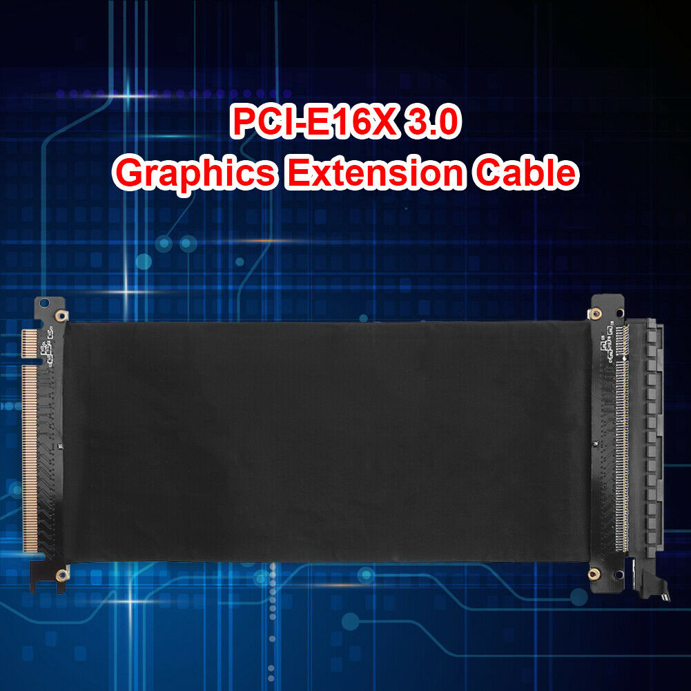 30cm PCI-E 16X Extension Cable Flexible PCI Express GPU Riser Connector for GPU