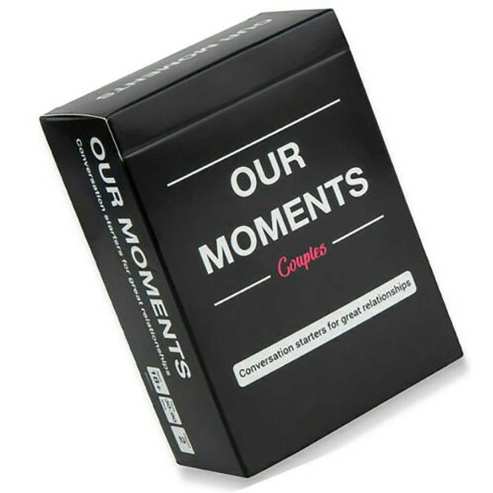 Our Moment Board Game Card Couples Dark Conversation Starters With Your Partner!