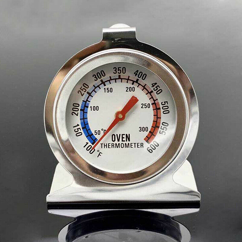 StainlessSteel Oven Cooker Thermometer Gauge Thermometer Grill Temperatur.l8
