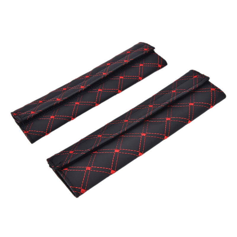 2Pcs Car Safety t Belt Shoulder Pads Cover Cushion Harness Pad Protecto.l8