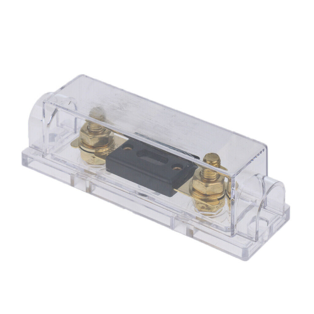 100A Car Audio Clear Fuse Holder Power Circuit Protection