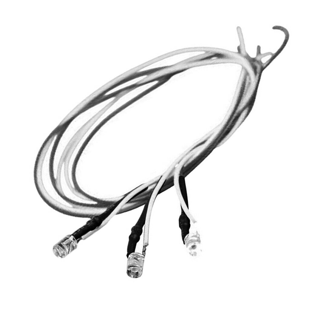 MagiDeal 5Pc white LED light cable 250mm for street lights