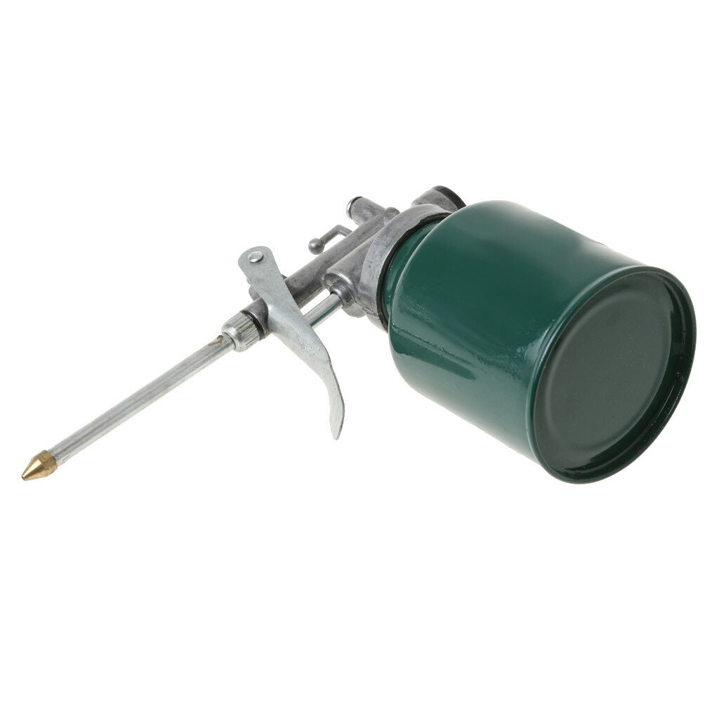 Car Mini 250ml High Pressure Pump Oiler Oil Can Metal Gun For Lubricants