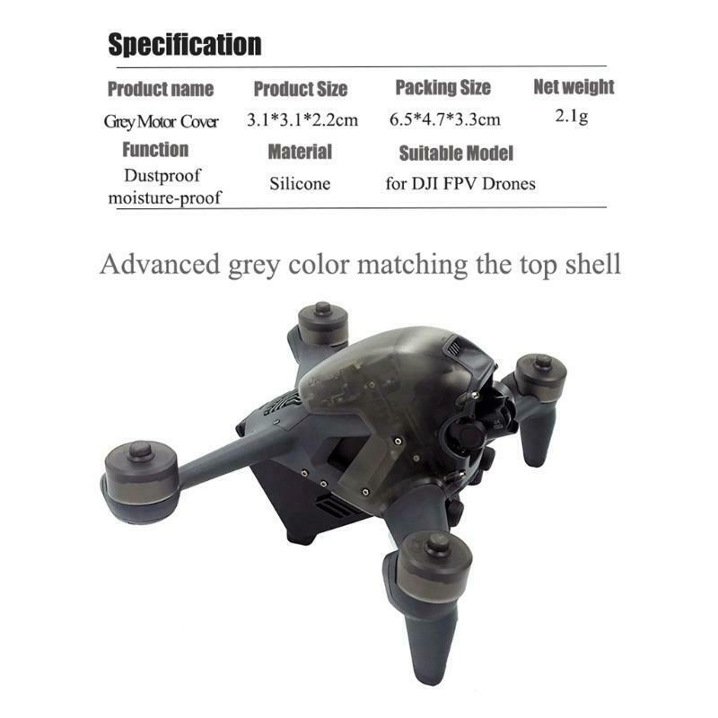 Anti Scratch Durable Drone Accessories Guard Protective Cap For FPV Combo