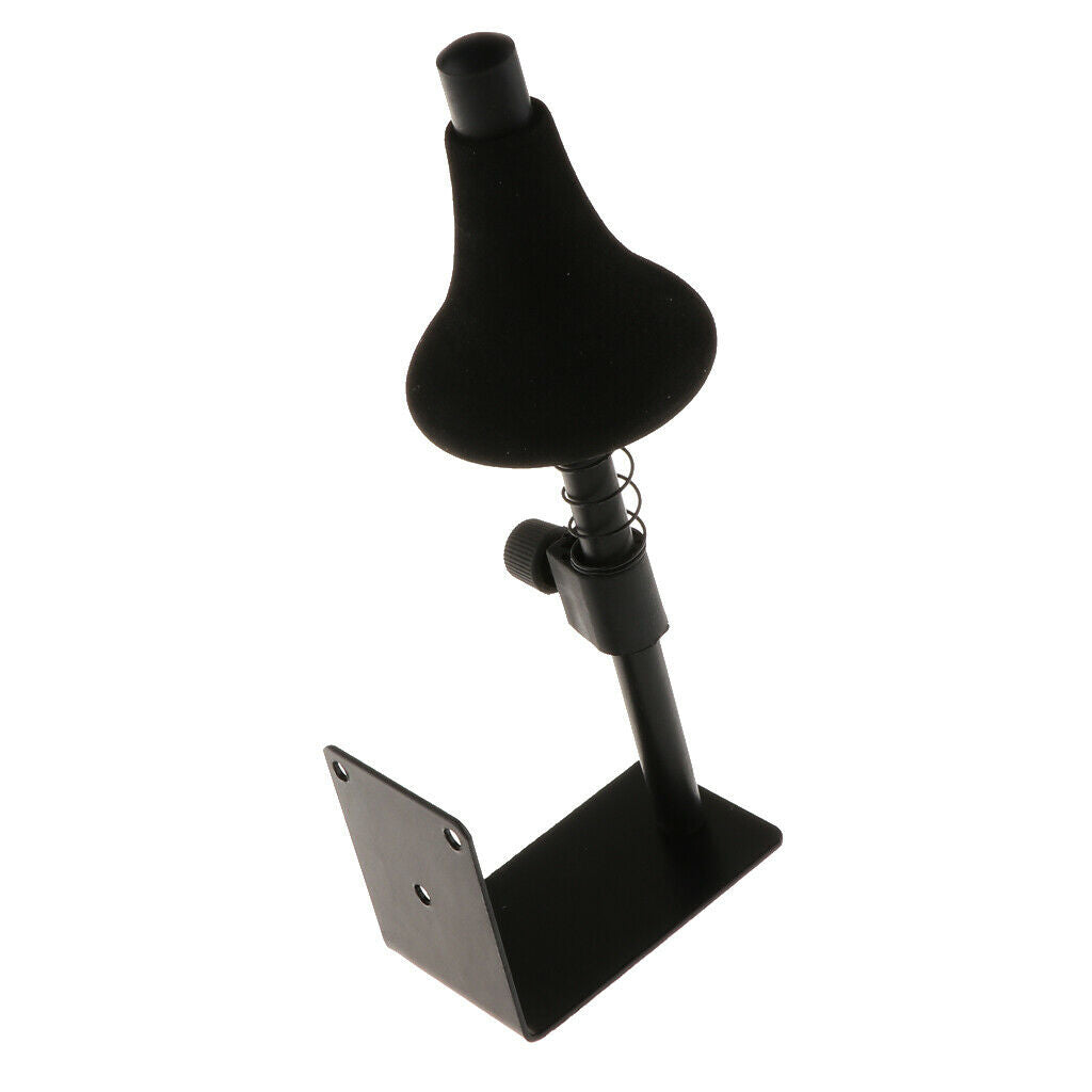 Detachable Foldable Trumpet Wall Stand Brass with Felt Instrument Gliders - Wall