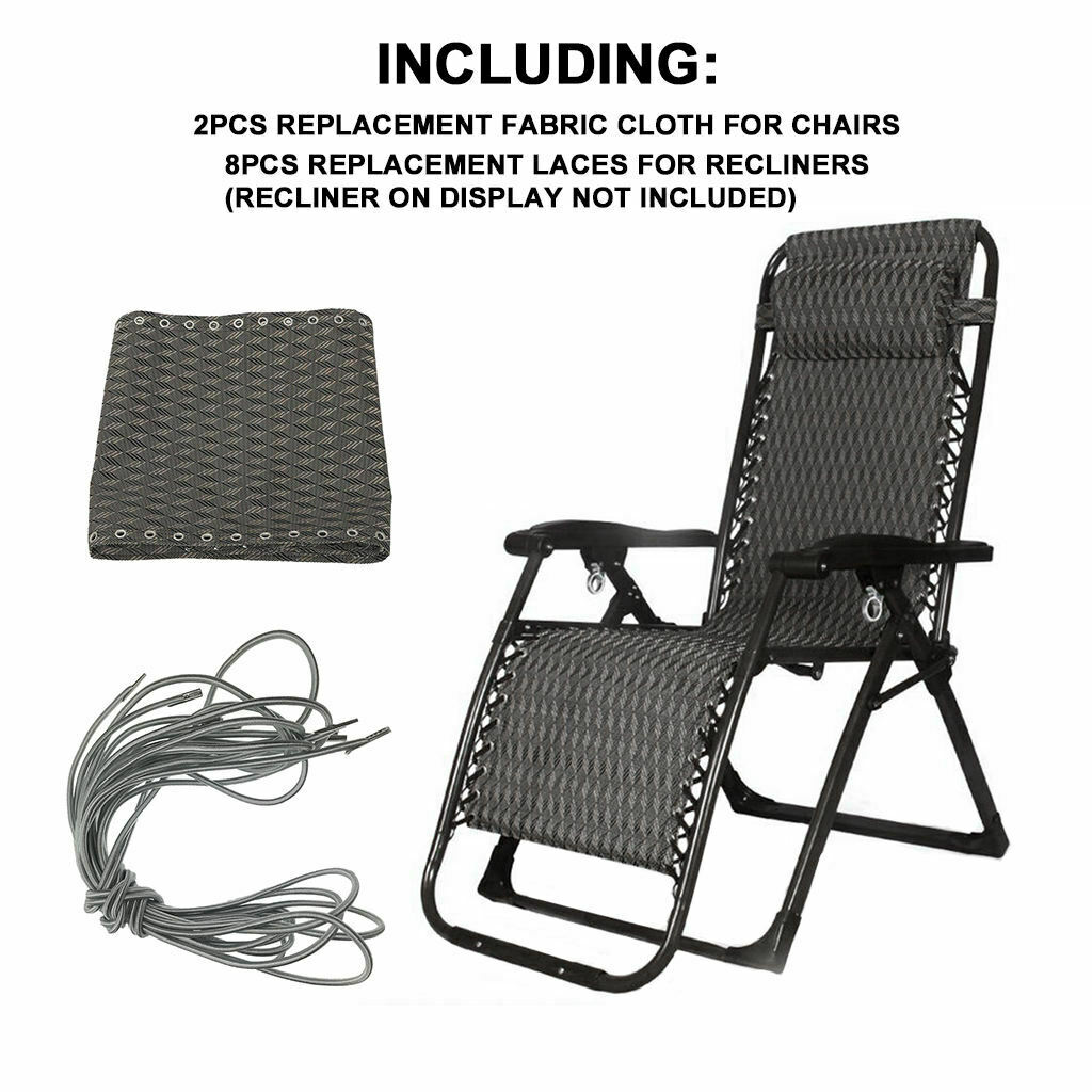 Tessforest Cloth & Laces Replacement for Recliner Leisure Chair 63x17
