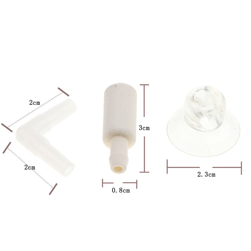 New CO2 Diffuser High Efficiency Atomizer for Aquarium Fish Tank Pond
