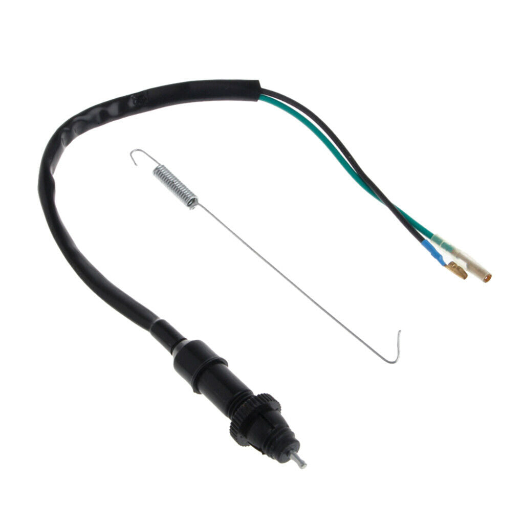 New Motorcycle Rear Brake Light Switch Cables with Spring for Dirt Bike ATV