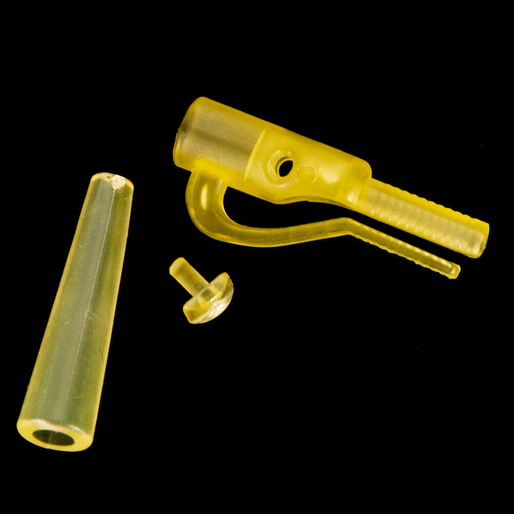 30pcs Carp Fishing Accessories Kit Line Tail  Clips Fishing Rig Tackle @