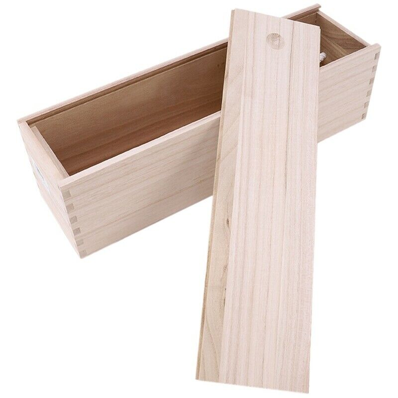 Red Wine Bottle Wooden Packing Box For Hampagne Flute Special Wooden Gift WrapK1