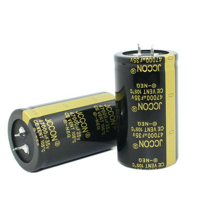 1pcs 35v47000uf Aluminum electrolytic capacitor Power welding machine 35x60mm