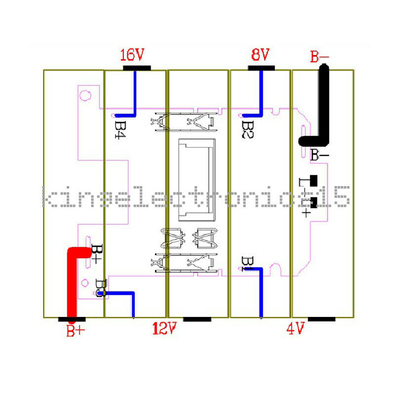 BL1830 Li-Ion battery BMS PCB charge protection board for Makita 18V Elektro