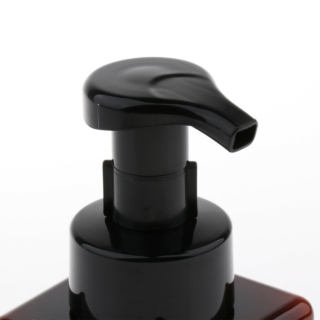 4x 250ml Empty Soap Dispenser Refillable Foam Pump Bottles Container Travel