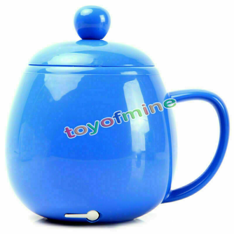 New Electric USB Mug Heater for Tea Coffee Beverage Water Soup Cup Warmer Blue