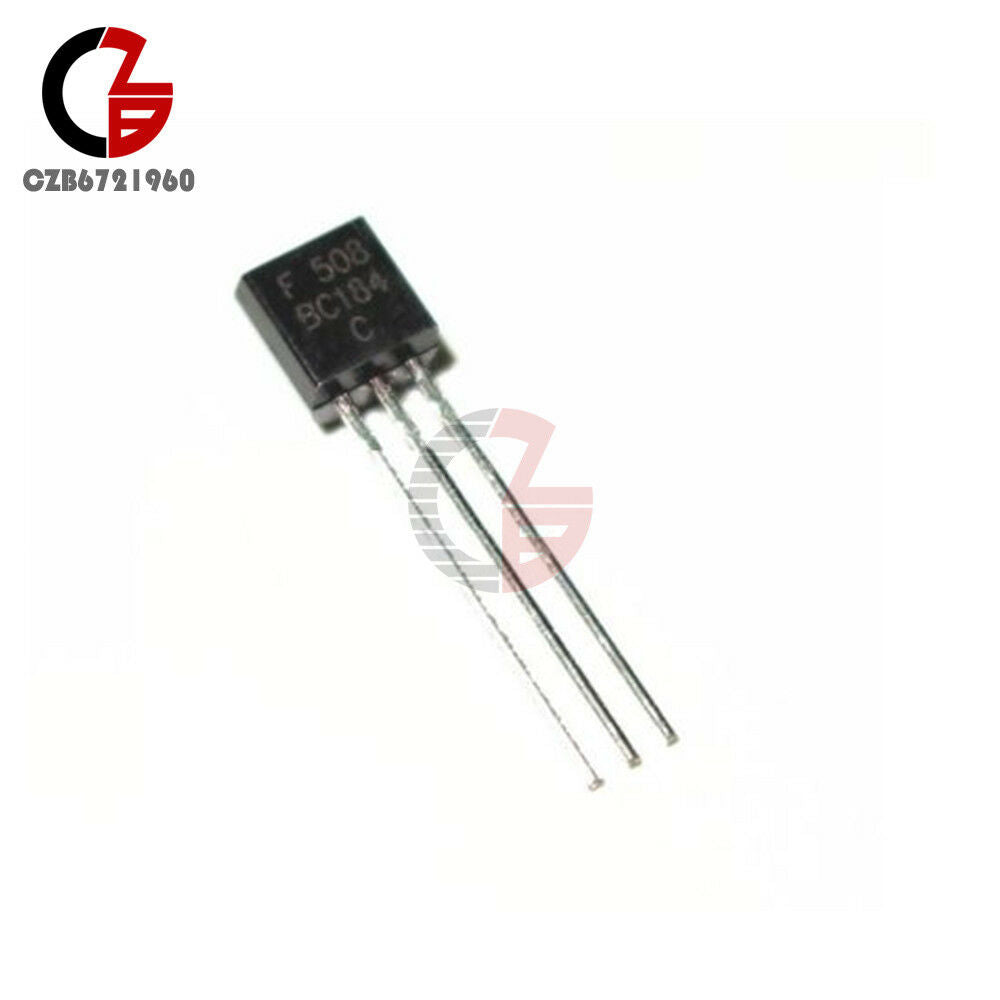 50PCS NEW BC184 BC184C NPN General Purpose Silicon Amplifier Transistor