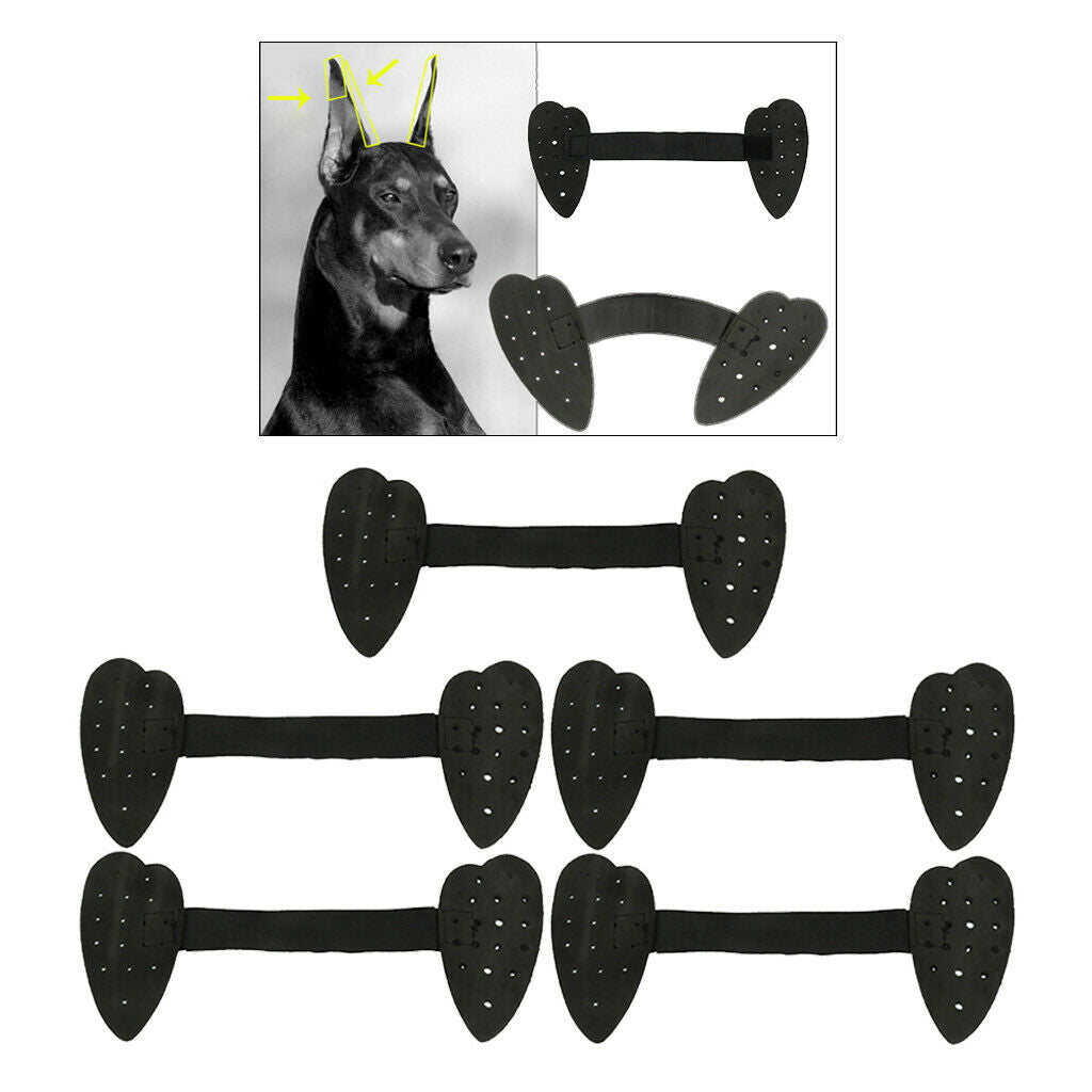Set of 5 Plastic Dog Ear Care Tools For German Shepherd Dog Great Dane