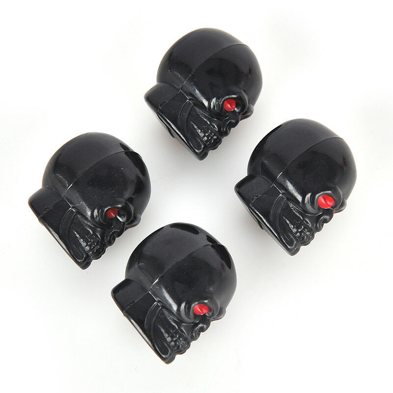 4pc Alien tire wheel air stem valve caps for car truck hot rod tool car d.l8