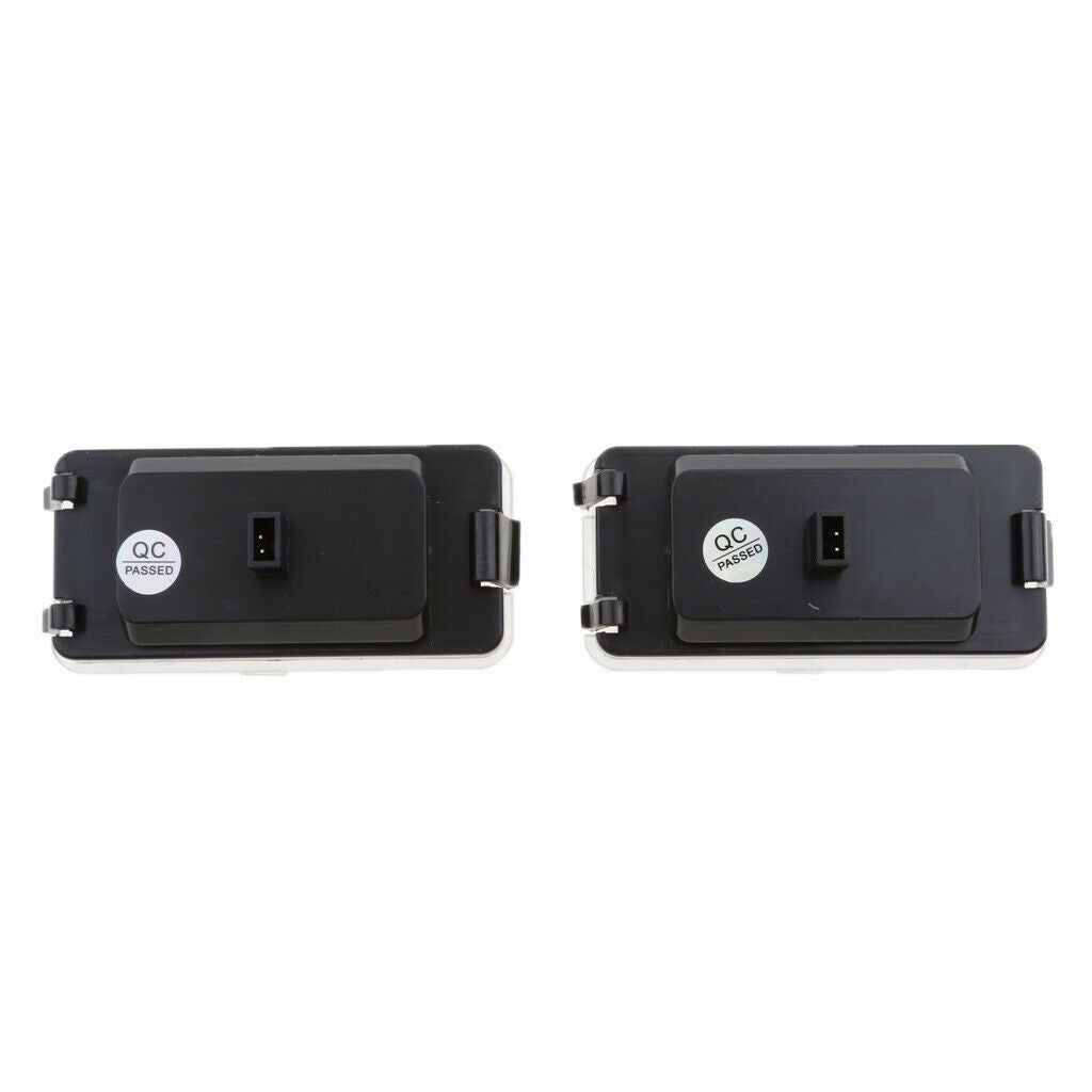 2x White 18LED License Number Plate Light for SEAT Ibiza Cordoba Leon Toledo