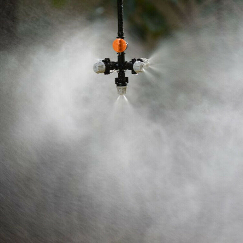 Hanging Anti Drip Misting Nozzle Cross Atomizing nozzle fog Water Spray  OZBD