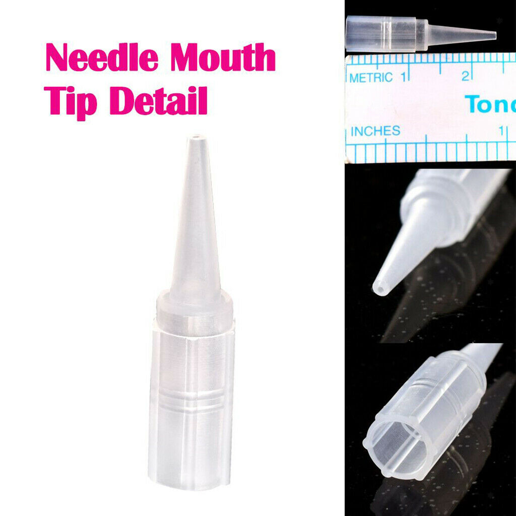 100Pcs   Permanent   Makeup   Eyebrow   Tattoo   Machine   Disposable   3R