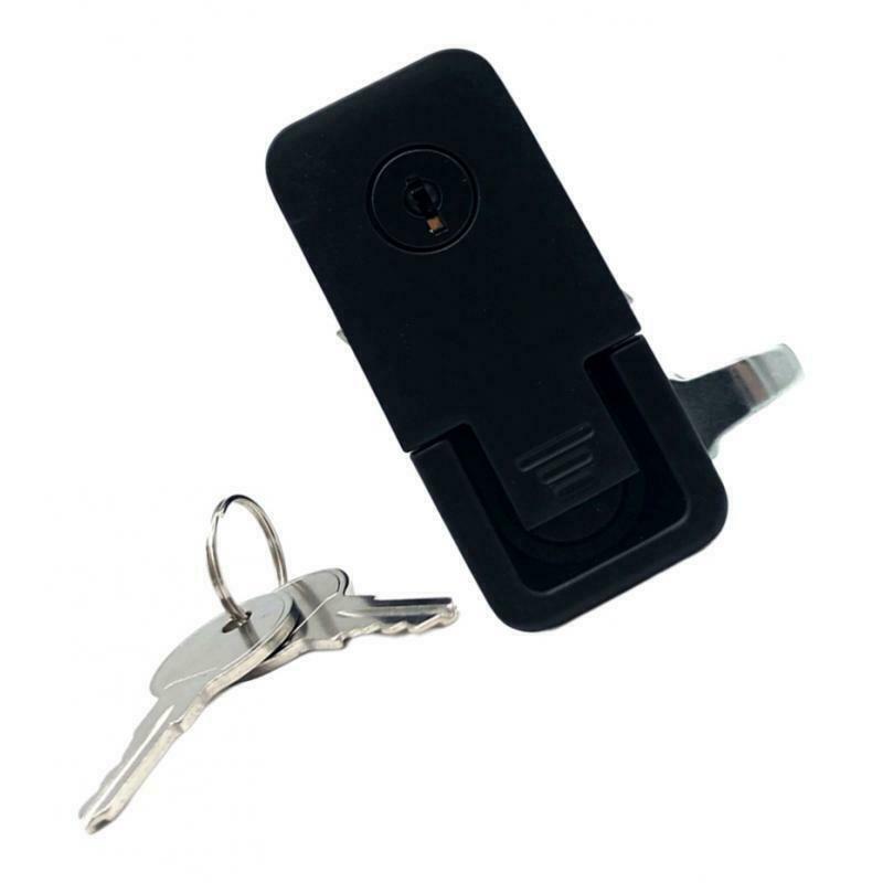 Zinc Alloy Adjustable Lever Hand Operated Compression Latch, Black