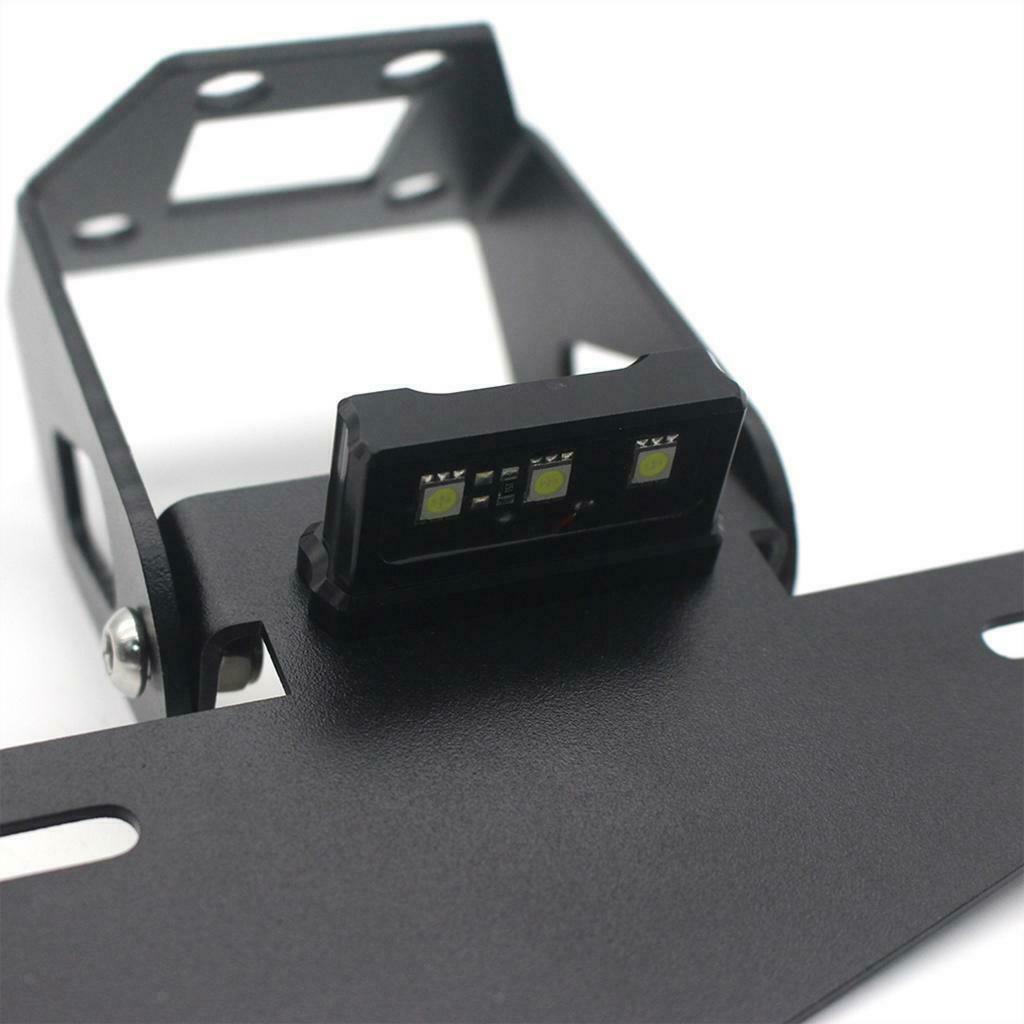Motorcycle License Plate Holder Bracket Kit fits Kawasaki Z400 Ninja400
