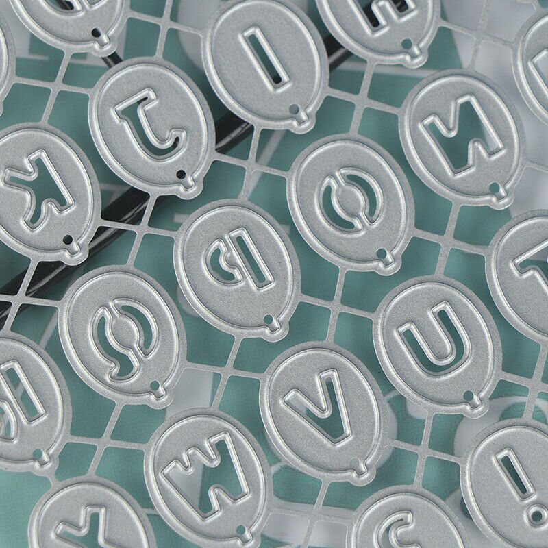 metal cutting dies mold Balloon letter Scrapbook paper craft mould bYU FT