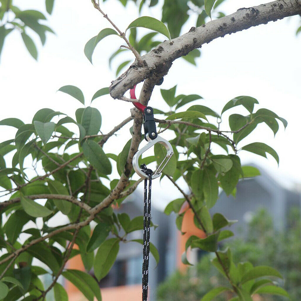 Premium Carabiner Clips Hook Outdoor Home Camping Fishing Traveling Bag Holder -