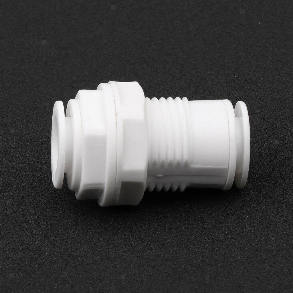 3/8 ' Inline Push Fit to 3/8" Thread RO Water Reverse Osmosis Ball Valve