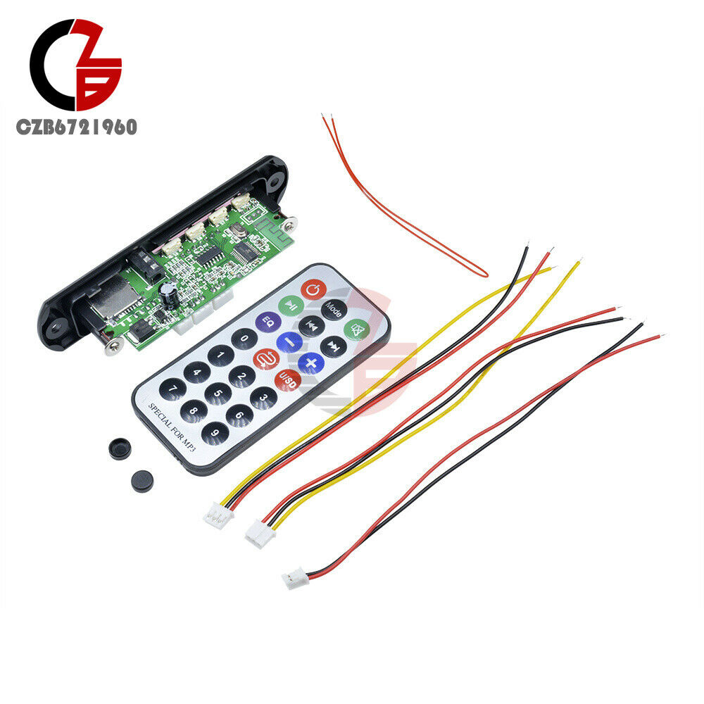 Wireless Bluetooth MP3/WMA Loseless Music Audio Decoding Board Module For Car FM