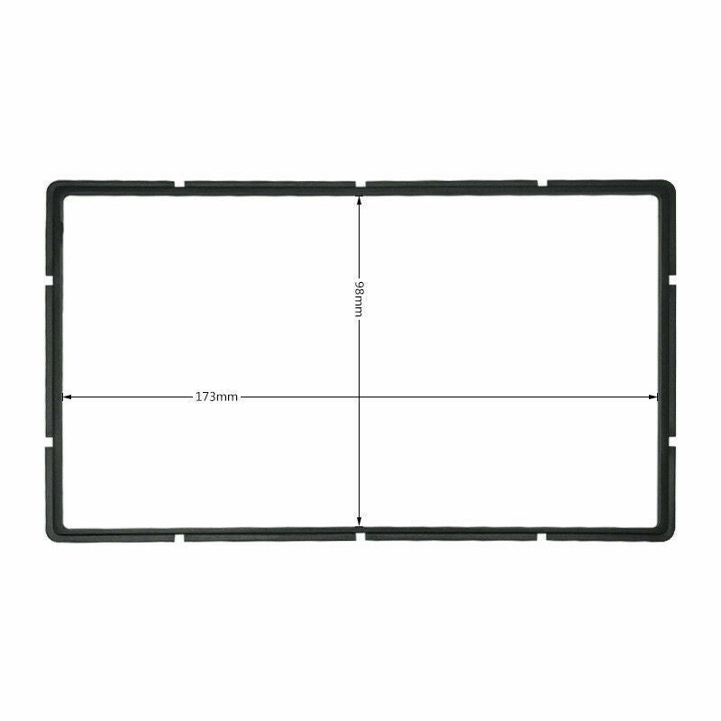 Car Stereo Radio Fascia e 2DIN Stereo Interface Plate Panel Dash Trim for FoM6L5