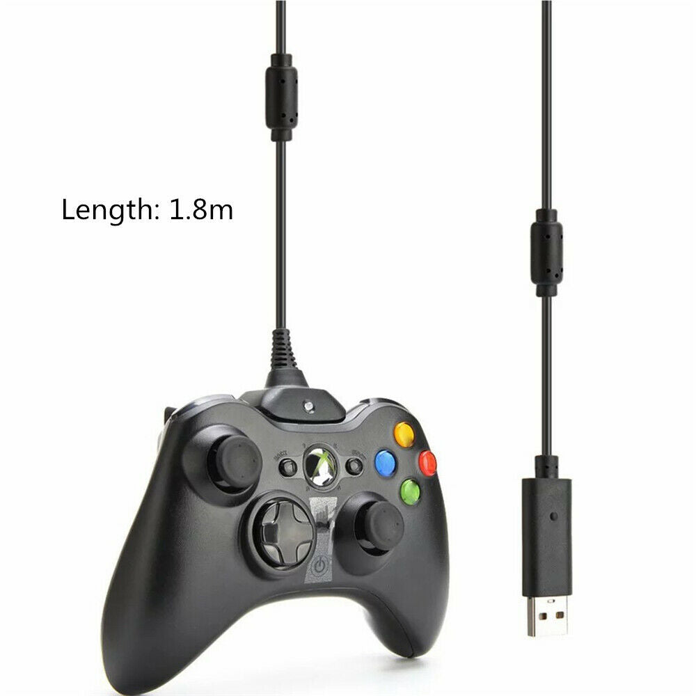 USB Charging Cable Game Controller Gamepad Joystick Charger Cable for XBOX 360
